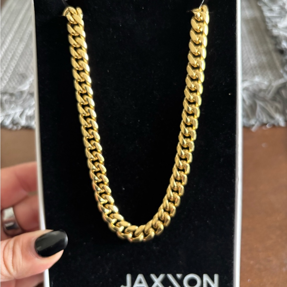 JAXXON Gold Chain Necklace for Men